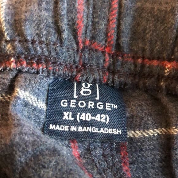 George Men’s PJ Pants Size XL 40-42 - Picture 3 of 5